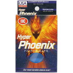 KMC Standard Card Sleeves Hyper Phoenix Matte Blue (100)